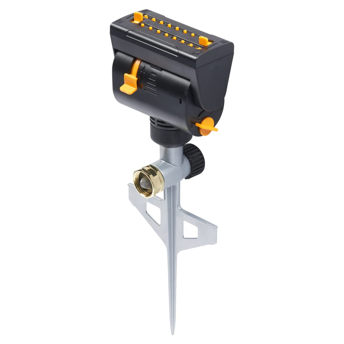 Mini Oscillator on Step Spike & 65131AMZ Mini Oscillator Sprinkler Bundle, Black, Yellow