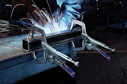 IRWIN VISE-GRIP Welding Pliers, Fast Release, C-Clamp Locking, 11-Inch (IRHT82584)