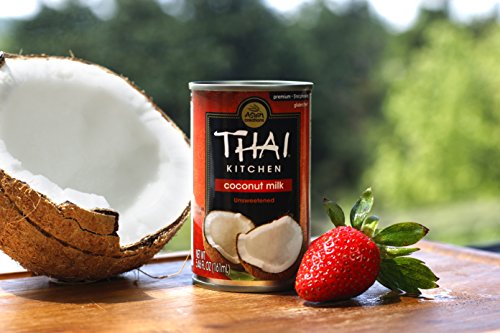 Thai Kitchen Unsweetened Coconut Milk, 5.46 fl oz (Pack of 24)