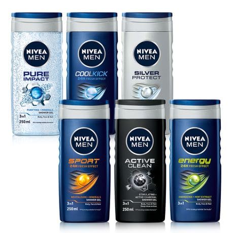 Nivea Men Active Clean Shower Gel(250 ml)