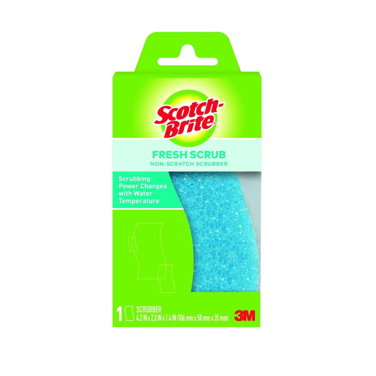 Scotch-Brite Non-Scratch Fresh Scrubber, (Pack of 6)