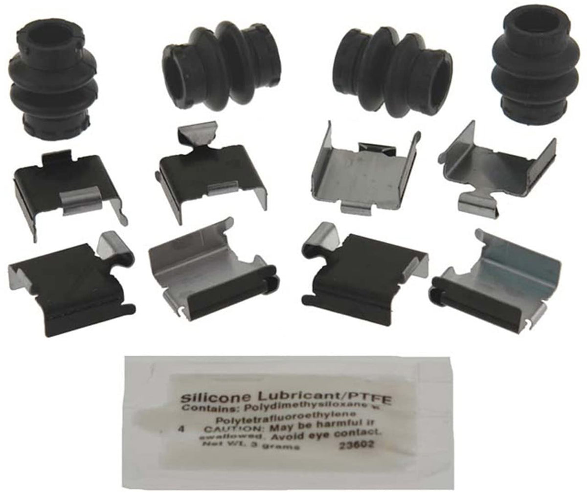 ACDelco Professional 18K2014X Front Disc Brake Caliper Hardware Kit with Clips, Seals, and Lubricant
