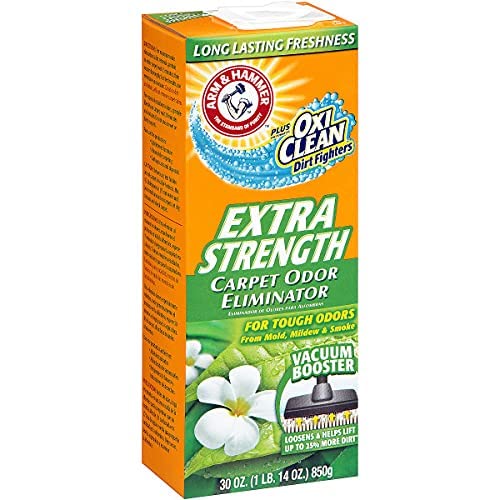 Arm & Hammer Extra Strength Odor Eliminator for Carpet and Room, 30 Ounce (Pack of 6) by Arm & Hammer