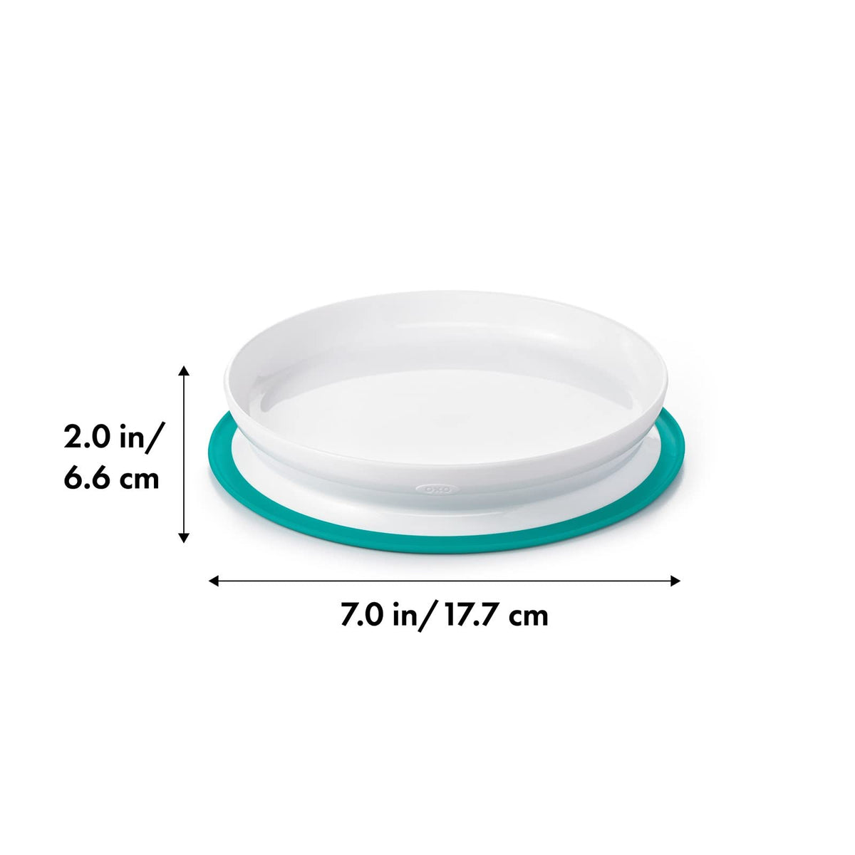 OXO Tot Stick & Stay Suction Plate, Teal