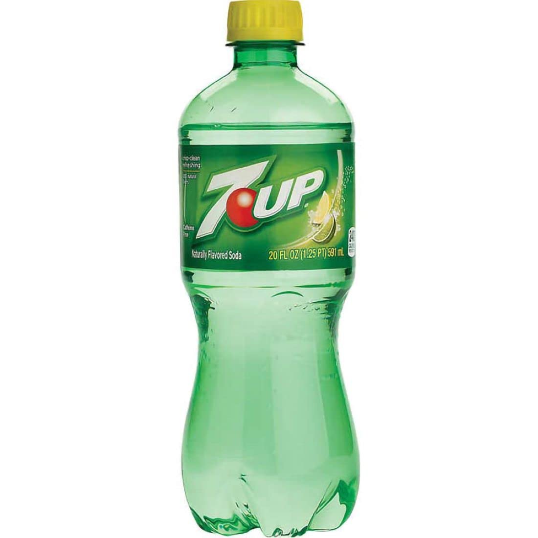 7UP 20oz Soda Bottles (Pack of 16, Total of 320 Fl Oz)