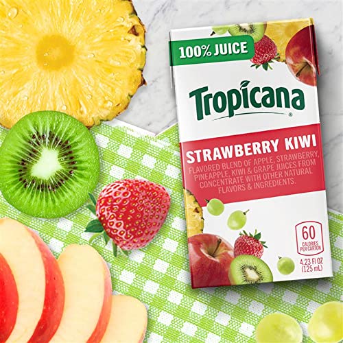 Tropicana 100% Juice Box, 3 Flavor Classic Variety Pack, 4.23oz (Pack of 44)
