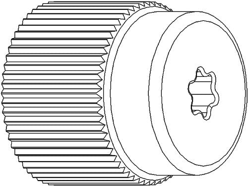 GM Parts Genuine 15-33289 M10 x 1 Air Conditioning Service Valve Fitting Cap