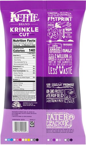 Kettle Brand, Truffles Sea salt Chips, 8.5oz