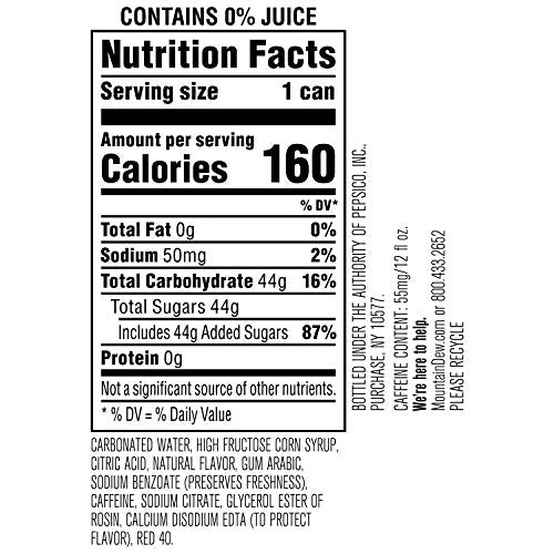 Mountain Dew Soda, Major Melon, 12oz Cans (12 Pack)