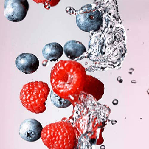 NIVEA Fresh Blends Raspberry (300 ml), Raspberry Scented Environmentally Friendly Shower Gel, Fruity Shower Gel for Women, Vegan Shower Gel with Blueberry and Almond Milk