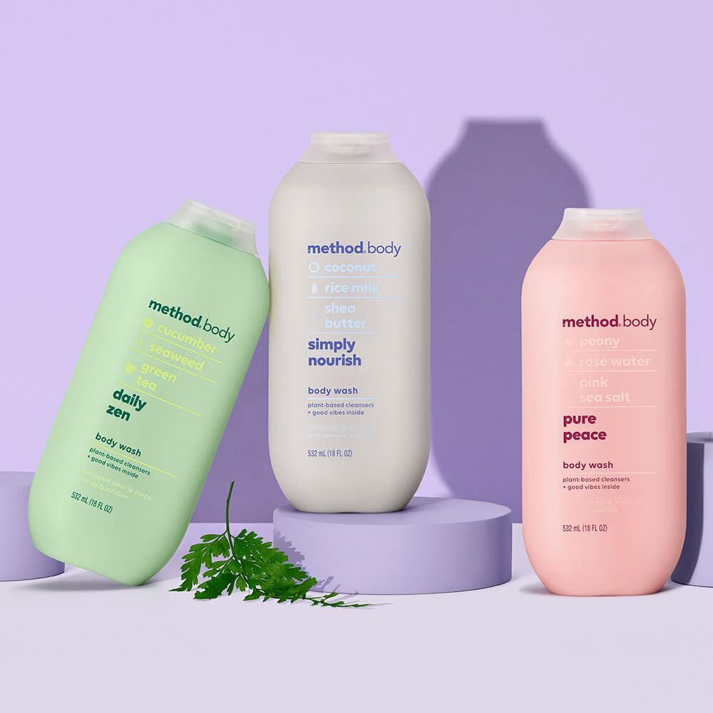 Method Body Wash Variety Pack (Simply Nourish + Daily Zen)