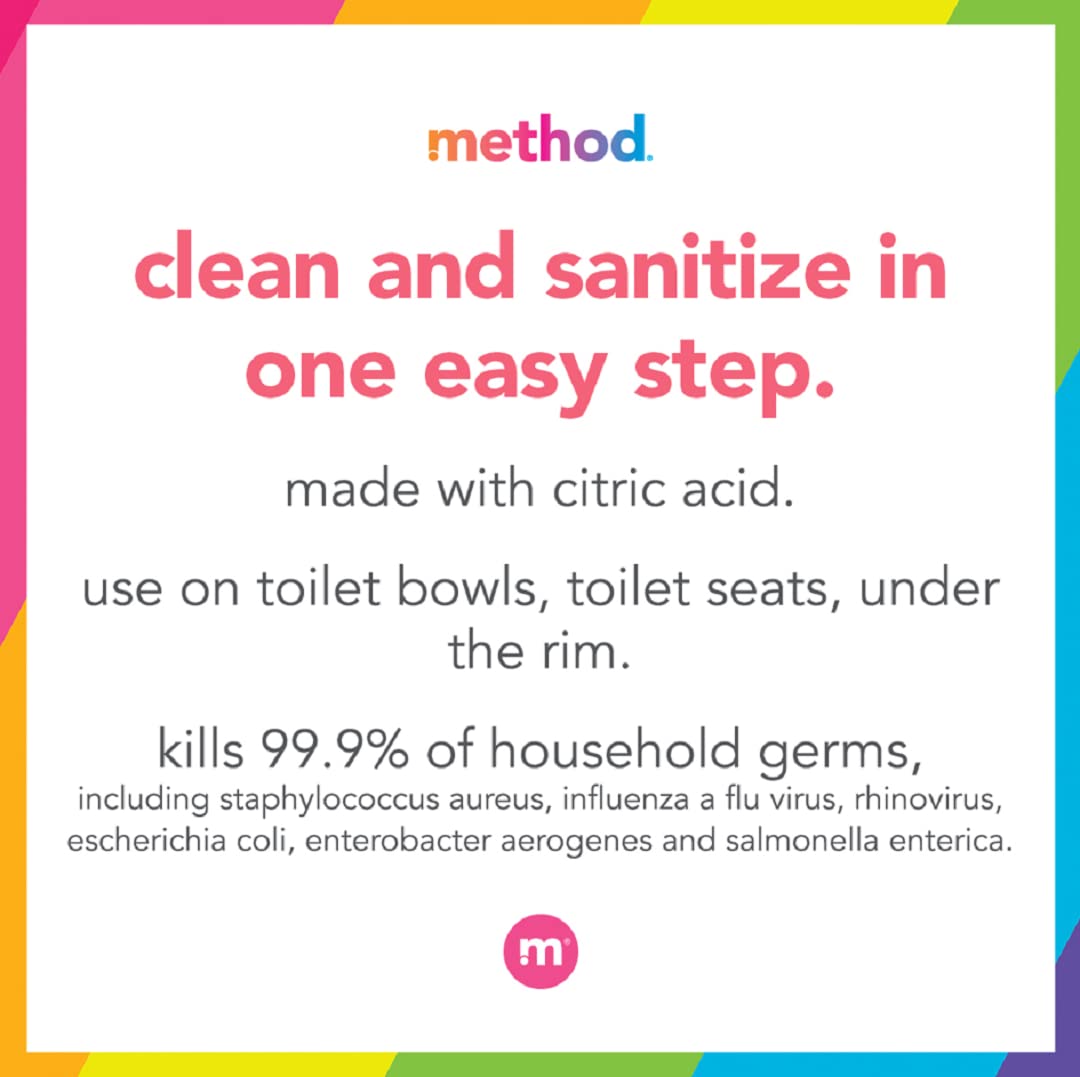 Method-1221 Antibacterial Toilet Cleaner - Blue