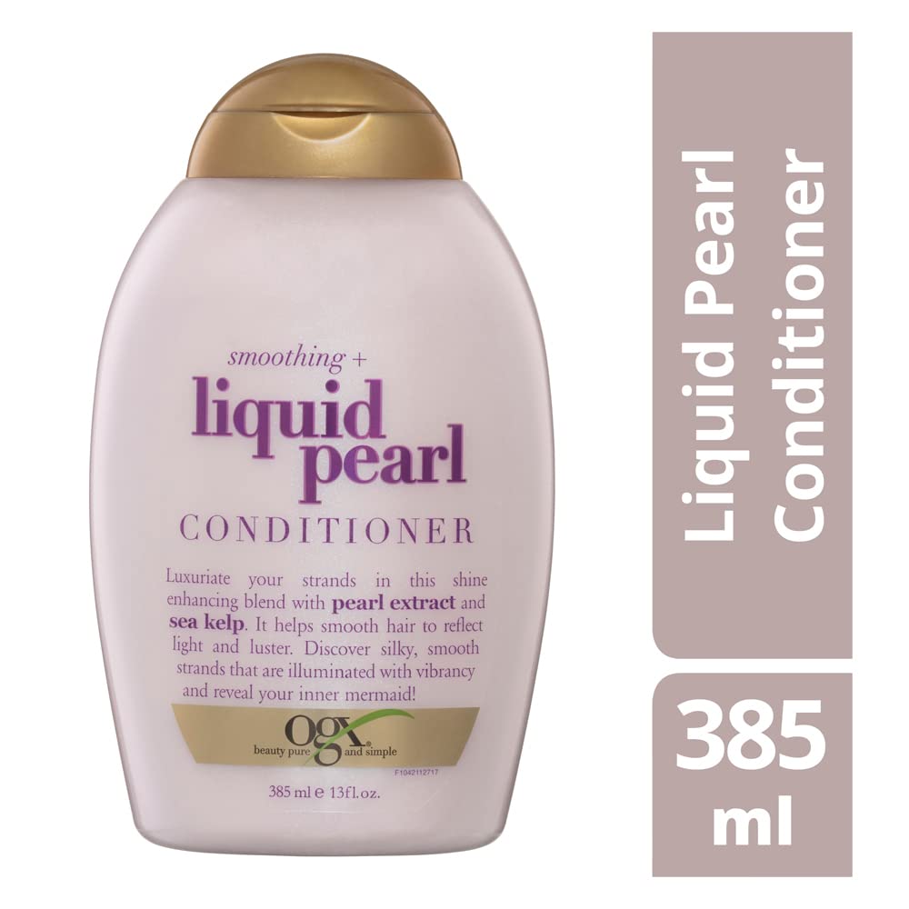 OGX Smoothing + Liquid Pearl Conditioner, 13 Ounce