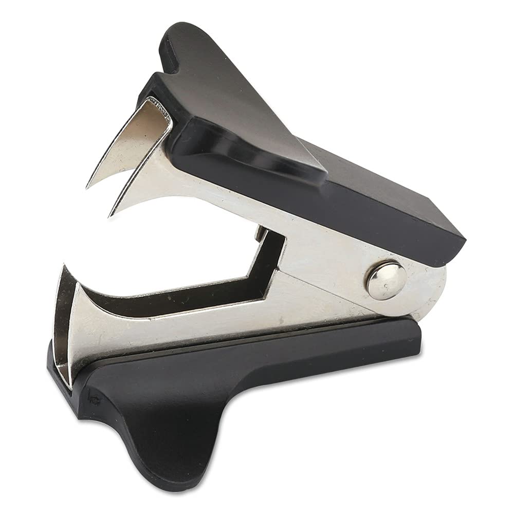 Universal Jaw Style Staple Remover, Black, 3 per Pack