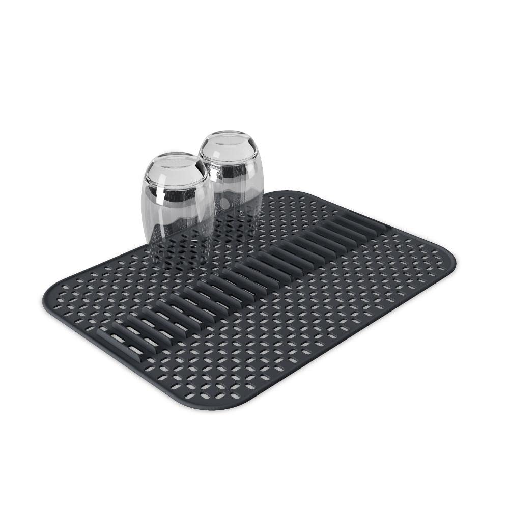 Umbra Sling Kitchen Accessory, Large Sink Mat, Charcoal