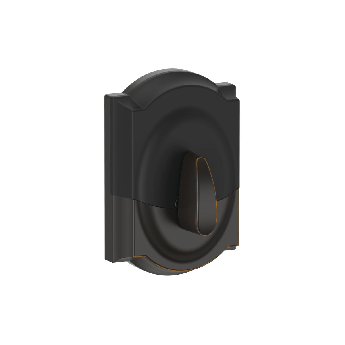 SCHLAGE BE375 CAM 716 Camelot Touch Deadbolt, Aged Bronze