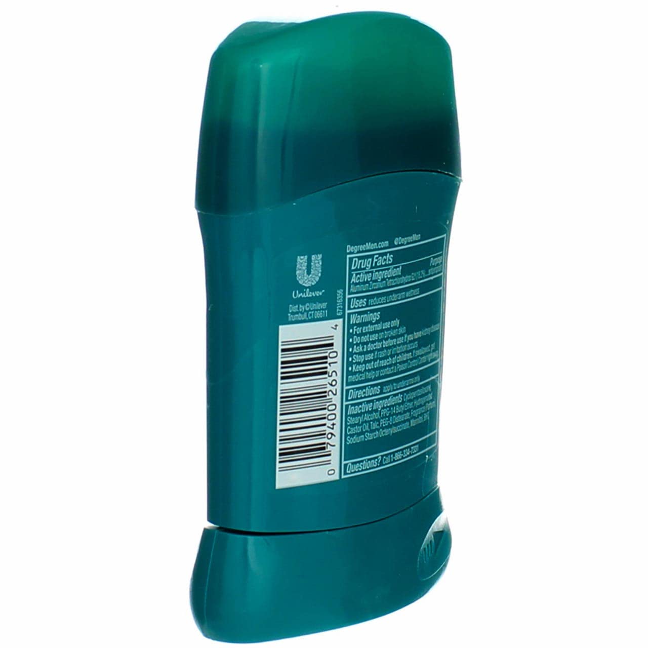 Degree Men Anti-Perspirant Deodorant Invisible Stick Extreme Blast - 1.7 oz, Pack of 4
