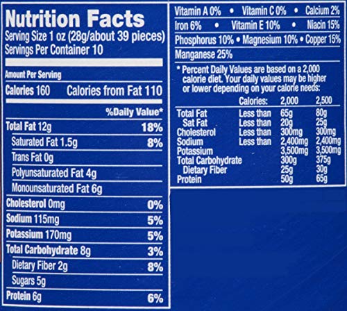 Planters Honey Roasted Peanuts (6 ct Pack, 10 oz Canisters)