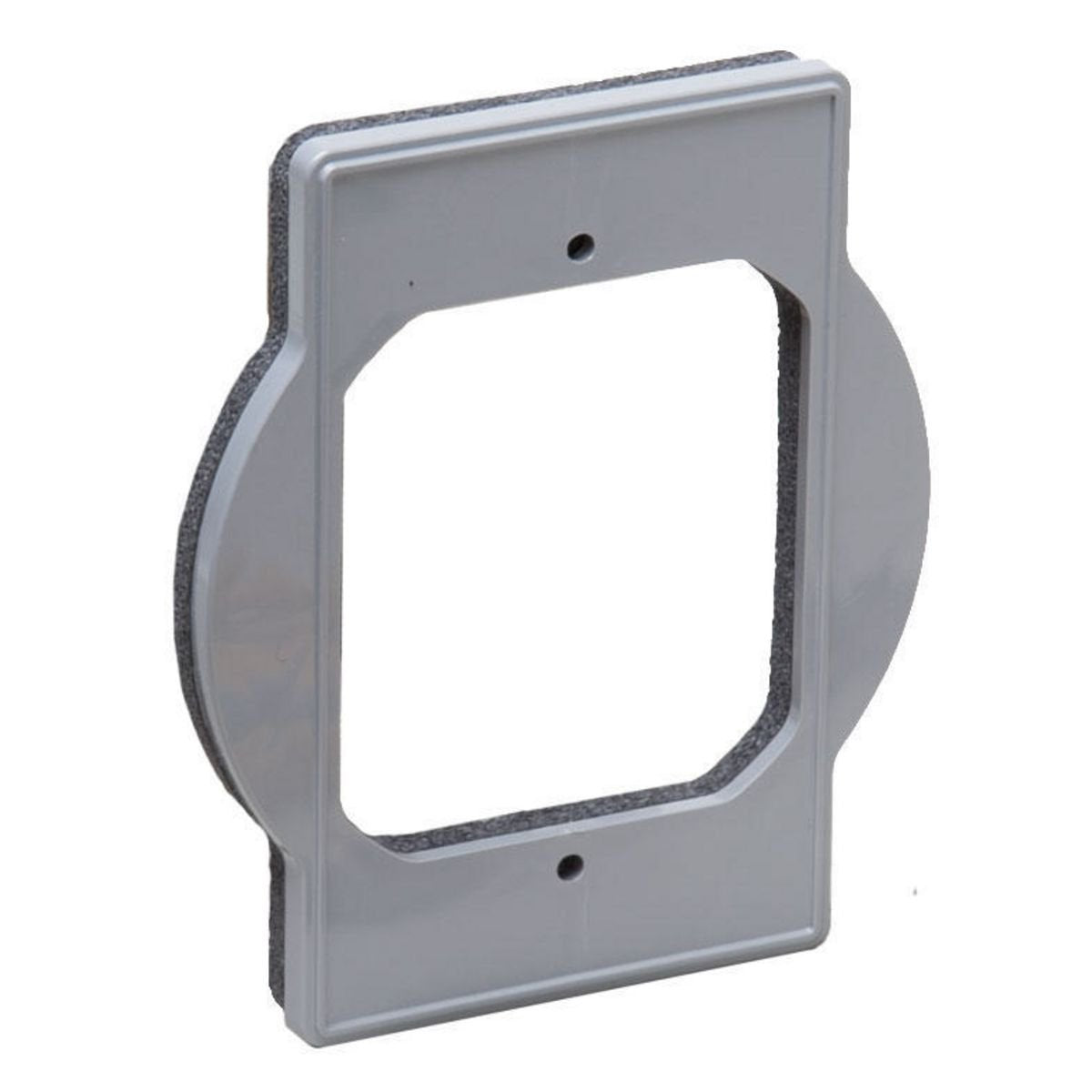 TayMac PRBA400G Plastic Round Box Adapter, Gray