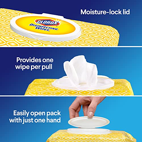 Clorox , Crisp Lemon, Fresh Scent, 75 Each, 3 Pack