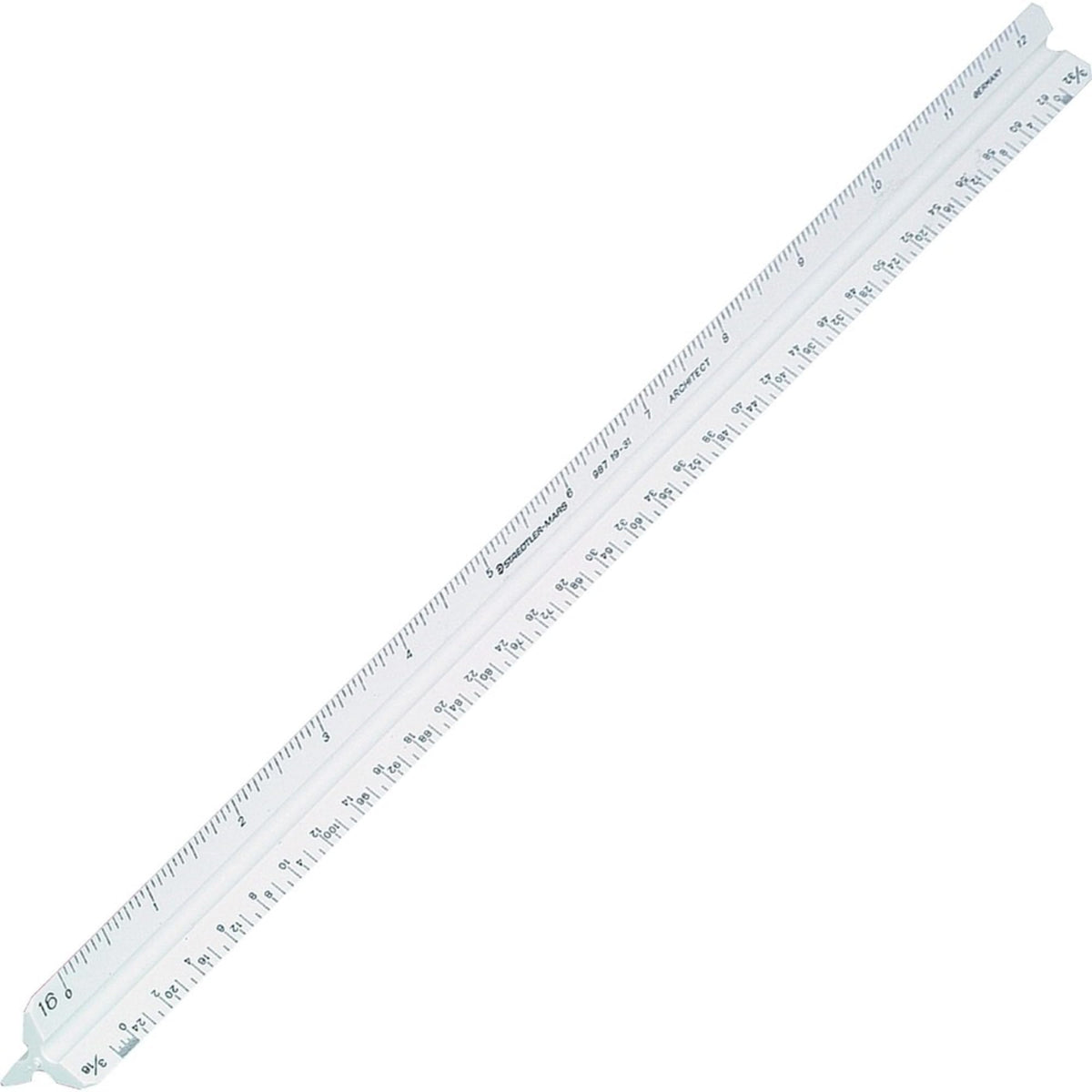 Staedtler 12-Inches Architect Triangular Scale (98719-31BK)