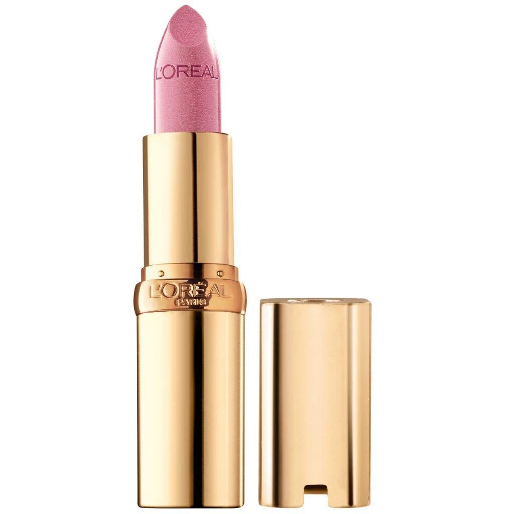 Lâ€™OrÃ©al Paris Colour Riche Original Creamy, Hydrating Satin Lipstick with Argan Oil and Vitamin E, Tickled Pink , 1 Count