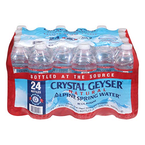 Crystal Geyser, Water Spring, 16.9 Fl Oz (Pack of 24)