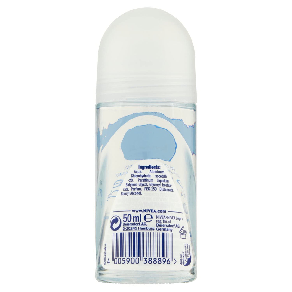 Nivea Pure invisible deodorante roll-on 50 ml