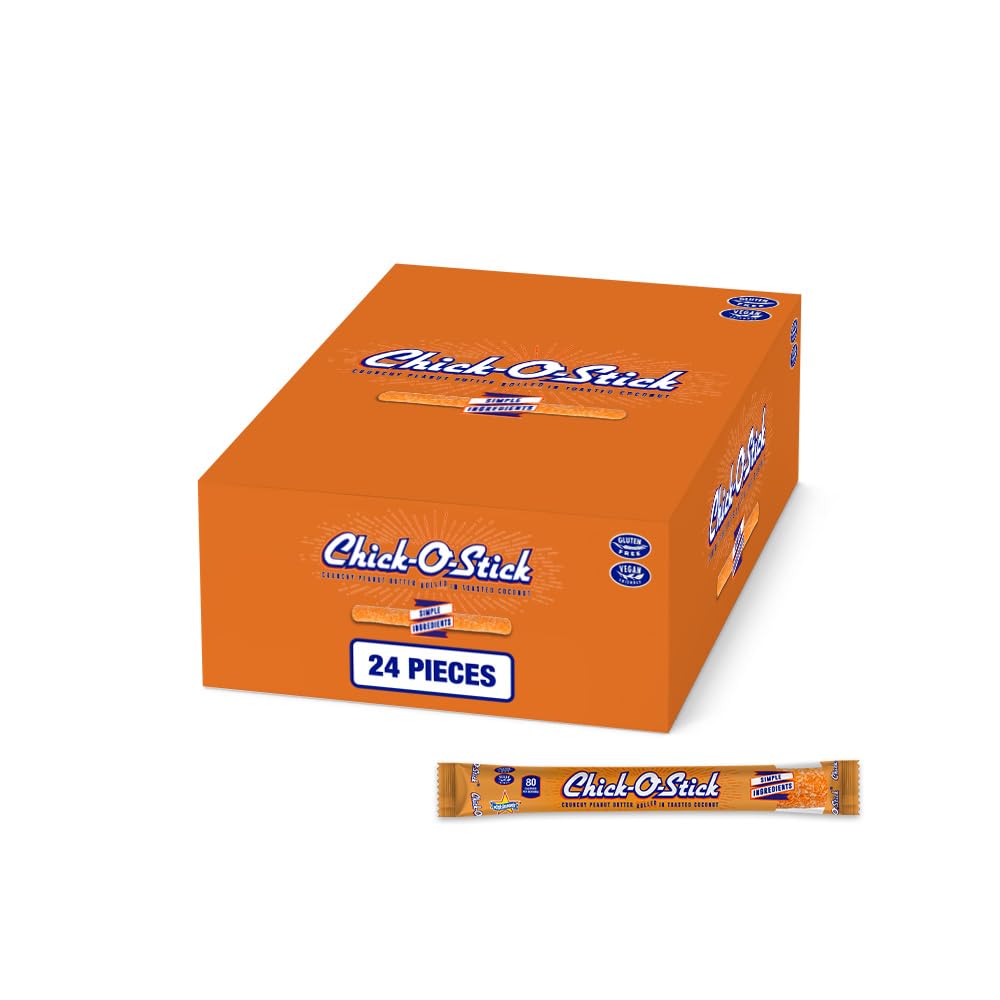 Atkinson's - Chick-O-Sticks - Single Bar - 1.6 oz. Bars - 24 Count Pack