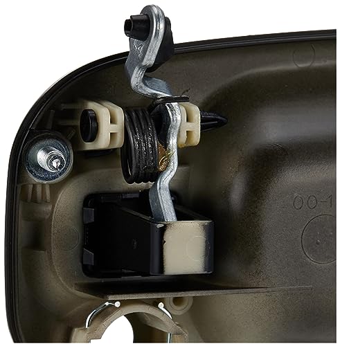 GM Genuine Parts 19245505 Primed Driver Side Front Exterior Door Handle with Retainer and Clip