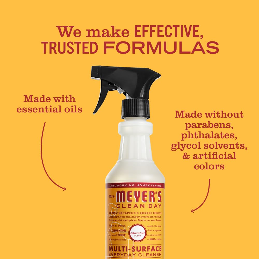 Mrs. MEYER'S Clean Day Multi-Surface Everyday Cleaner, Clementine Scent