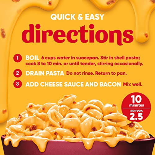 Velveeta Shells and Cheese with Bacon Meal (10.3 oz Box)