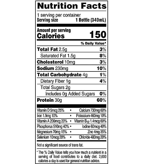 Fairlife Nutrition Plan High Protein Chocolate 30g Shake, Gelatin Free, 11.5fl.oz, 12 Pack