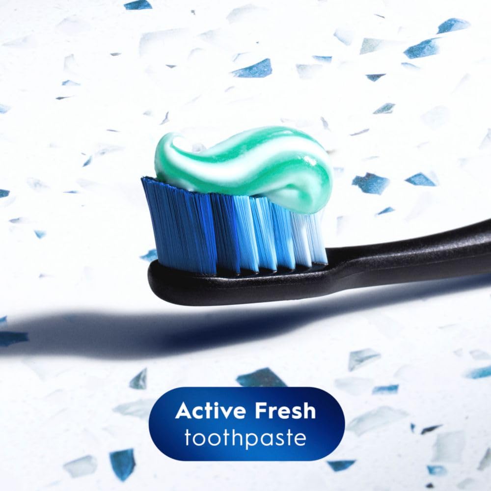 Crest Whitening Plus Scope, Complete Active Fresh + Whitening Toothpaste, 5.5oz, Toothpaste Sensitive Teeth, Pack of 4