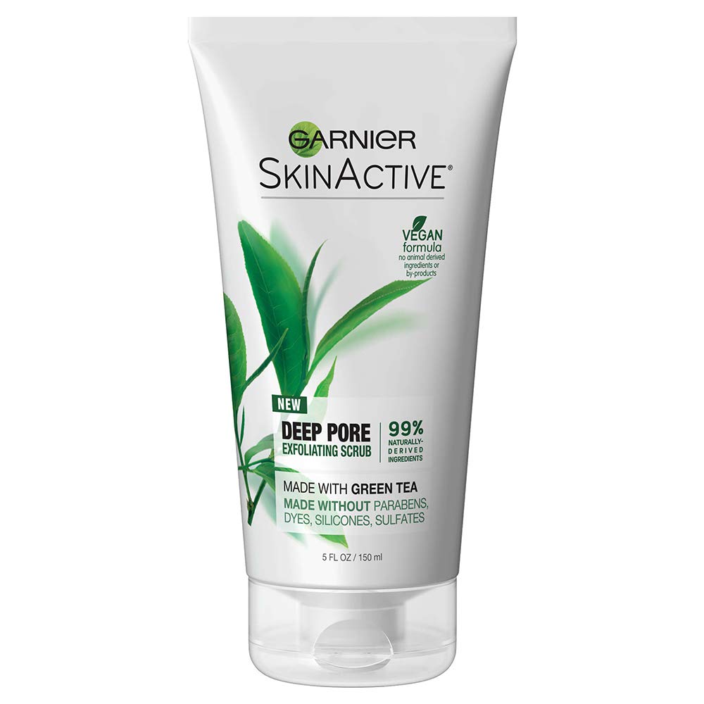 Garnier Clean Scrub Blackhead Eliminating 5 Ounce (145ml) (2 Pack)
