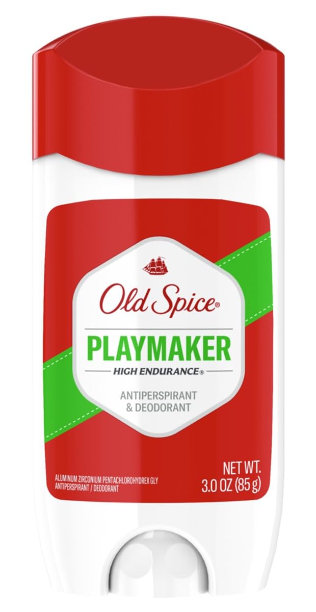 Old Spice Playmaker Anti-perspirant & Deodorant 3 oz (Pack of 6)