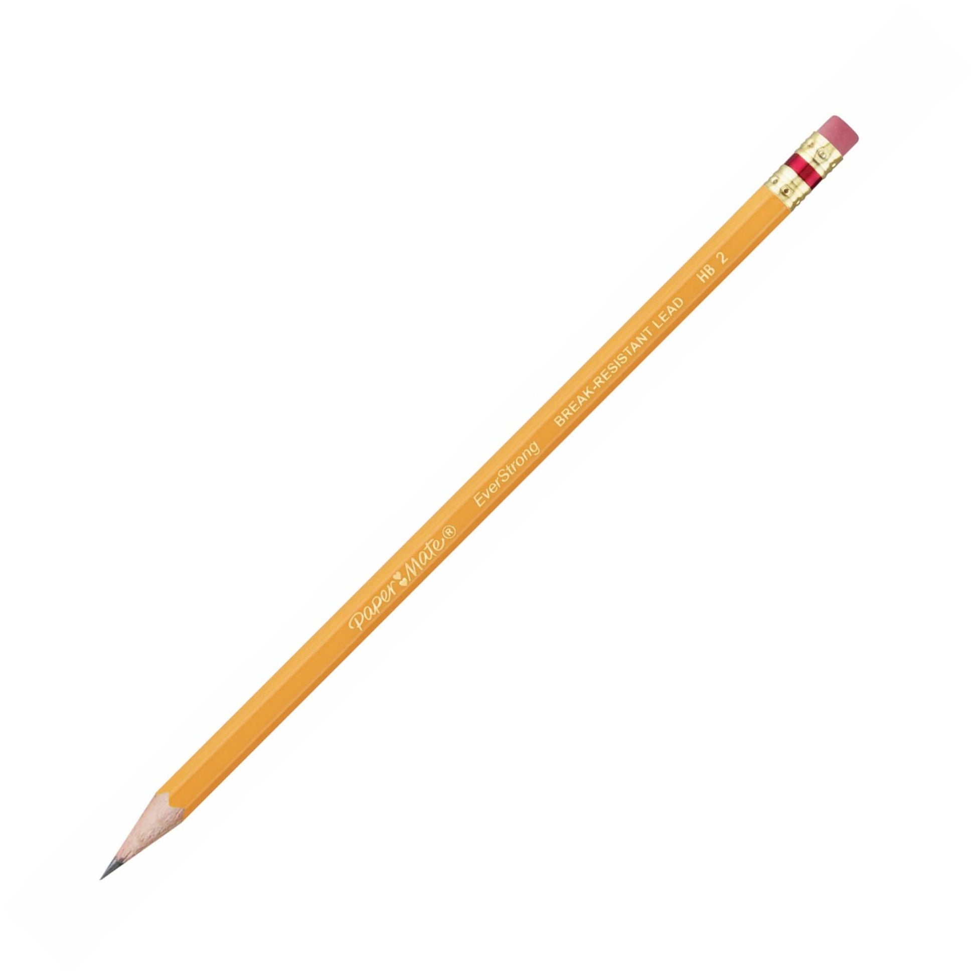 Paper Mate® Everstrong Break-Resistant Pencils, #2 HB Lead, Pack Of 12 Pencils