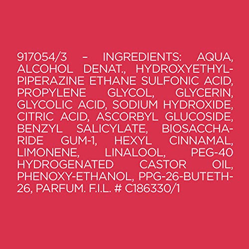 L'OrÃ©al Paris Revitalift Bright Reveal Anti-Aging Exfoliating Peel Pads with Glycolic Acid, Reduce Wrinkles & Brighten Skin, 30 Count (Pack of 1)