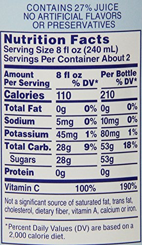 Ocean Spray Cranberry Juice - 12/15.2 oz.