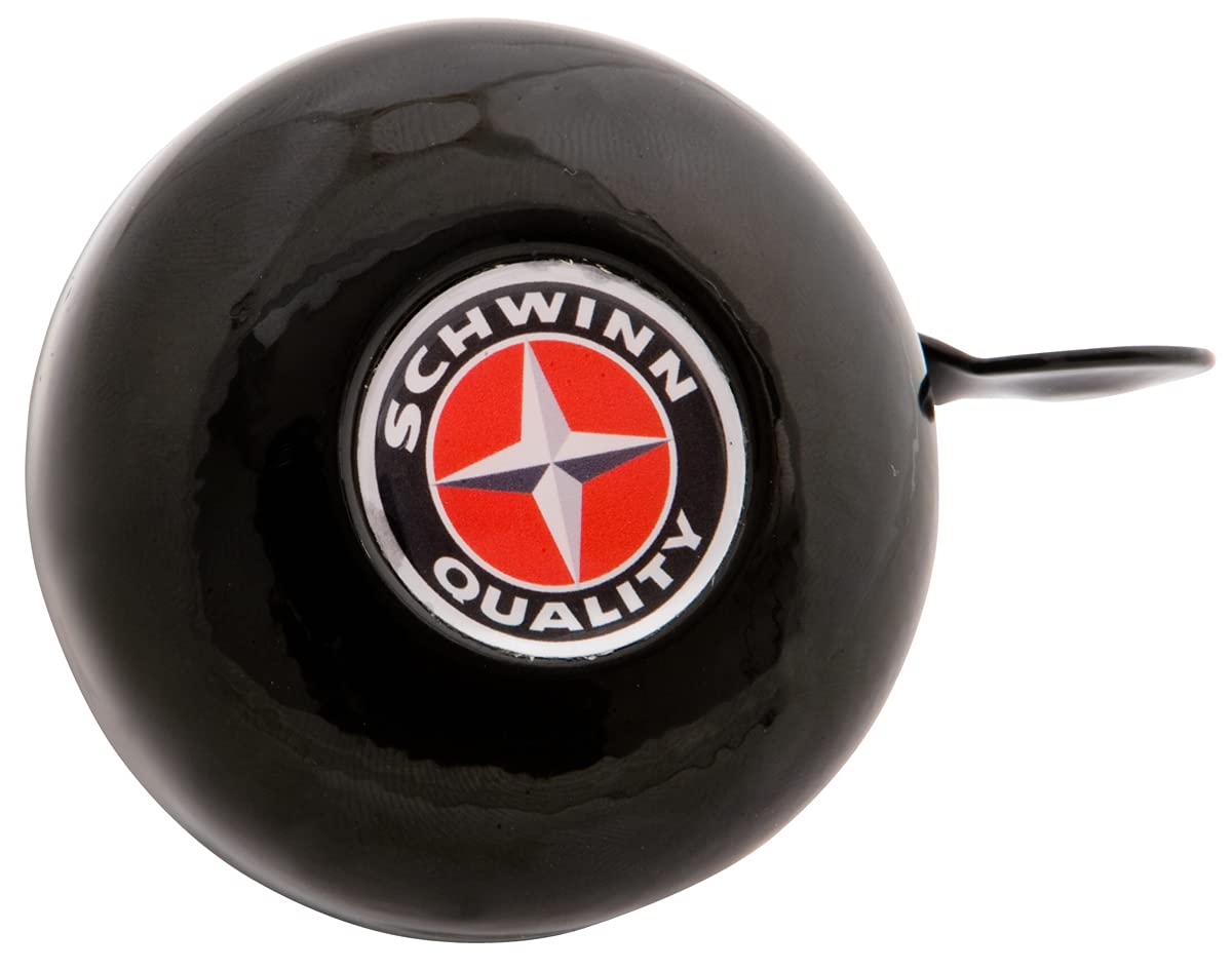 Schwinn Classic Bicycle Bell, Black, One Size