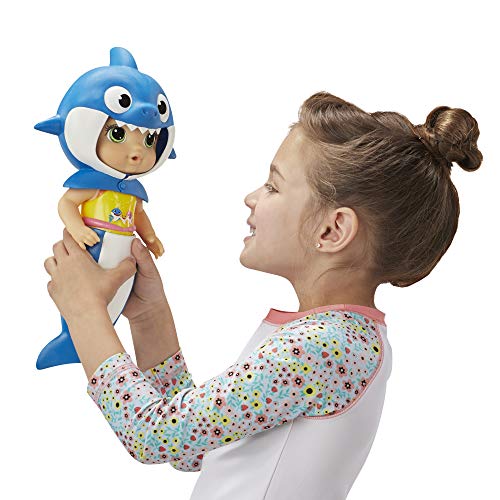 Baby Alive- Baby Shark Brunette, Multicolour (Hasbro E8595FF1)