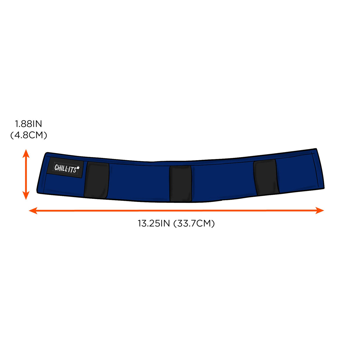 Ergodyne Chill-Its 6716 Evaporative Polymer Cooling Interior Hard Hat Liner, Solid Blue, One Size