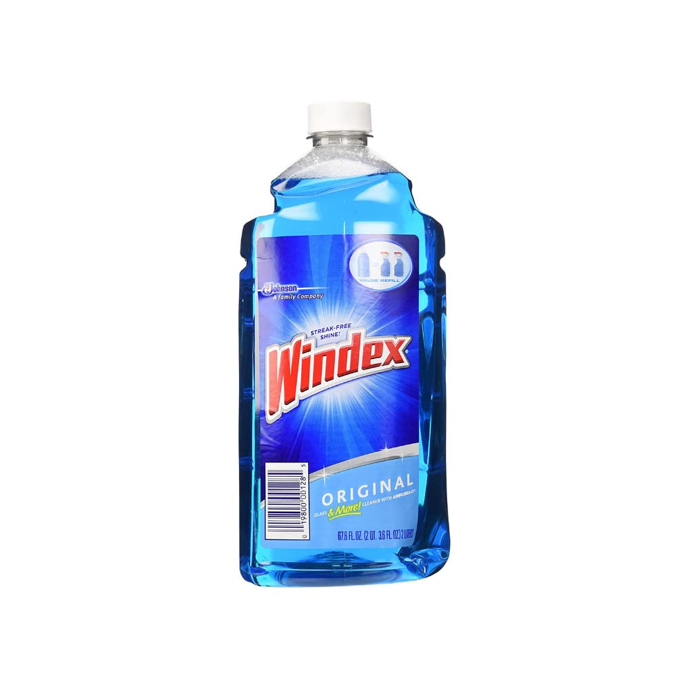 Windex Glass Cleaner Original (67.6 Fl Oz (Pack of 2))