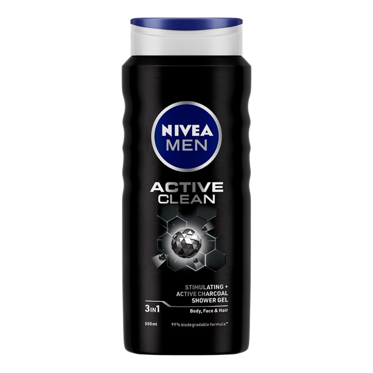 Nivea Active Clean Shower Gel, 500 g
