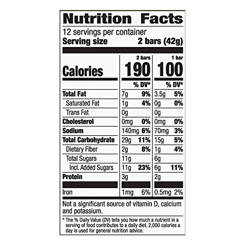 Nature Valley Crunchy Granola Bars, Oats 'n Honey, 24 Bars, 17.88 OZ (12 Pouches) (Pack of 6)