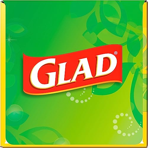 Glad Medium Trash Bags, 8 Gallon, Gain Original with Febreze Garbage Bags, With Odor Control and Drawstring, 26 Count