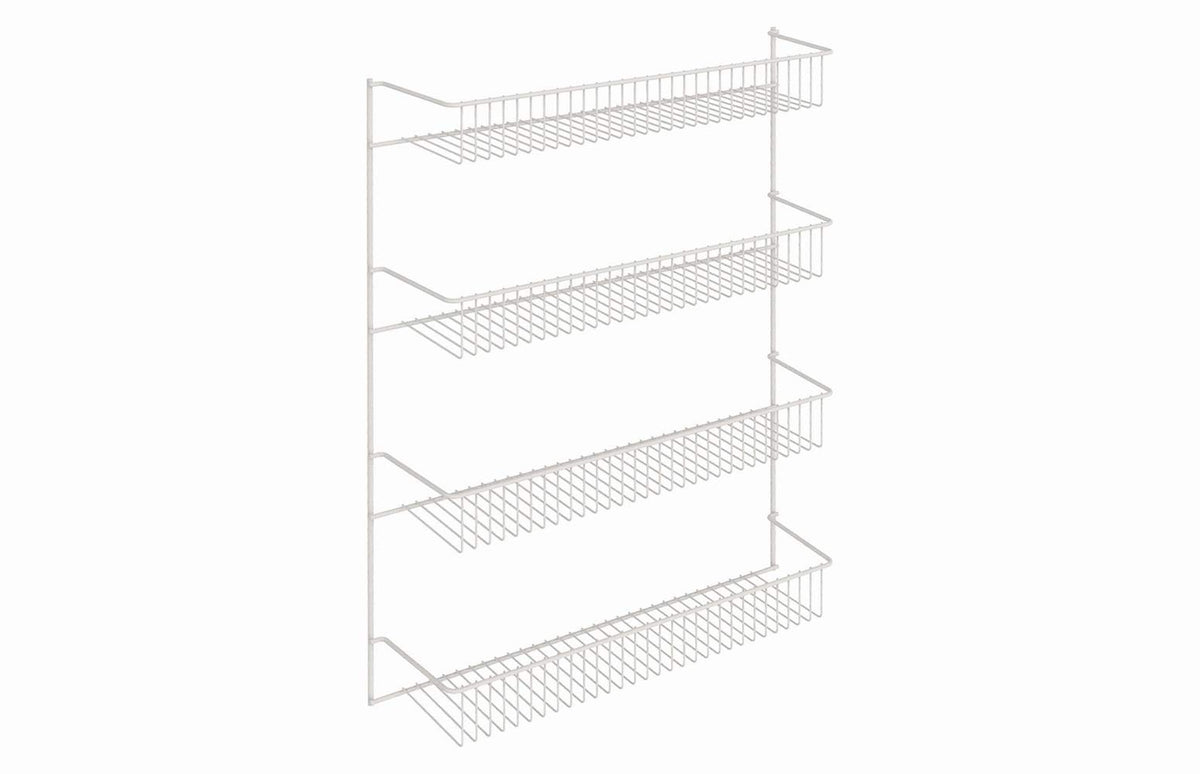 ClosetMaid 8033 4-Tier Wall Rack, 18-Inch Wide, White