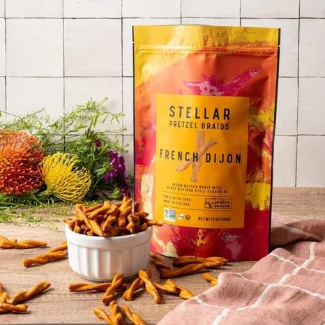 Pretzel Braids French Dijon, 12 OZ.