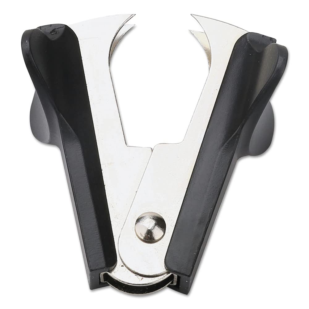 Universal Jaw Style Staple Remover, Black, 3 per Pack