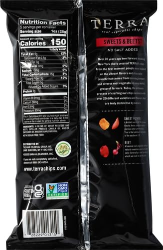 Terra Sweets & Beets Chips, 6 Oz